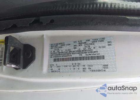 2007 Ford E-350 Super Duty Xl/Xlt from USA, damaged, VIN 1FBSS31L67DA97676